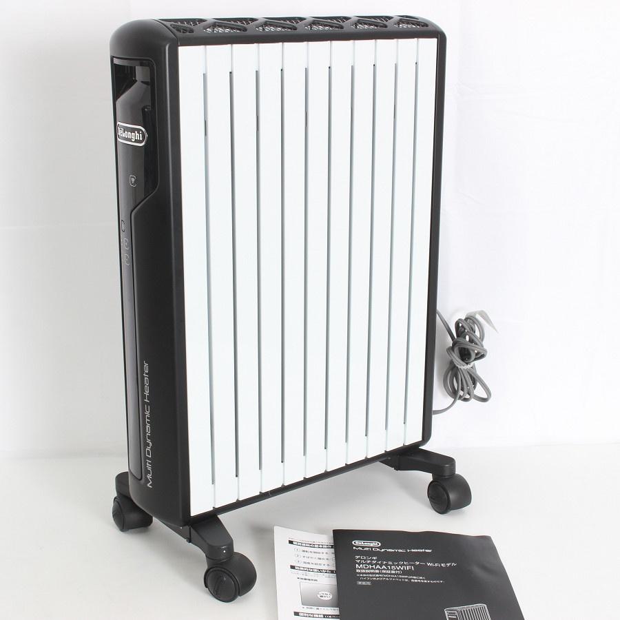 【ボーナスストア+5％】デロンギ マルチダイナミックヒーター MDHAA15WIFI-BK ゼロ風暖房 Wi-Fiモデル 10~13畳用 DeLonghi 本体 | 