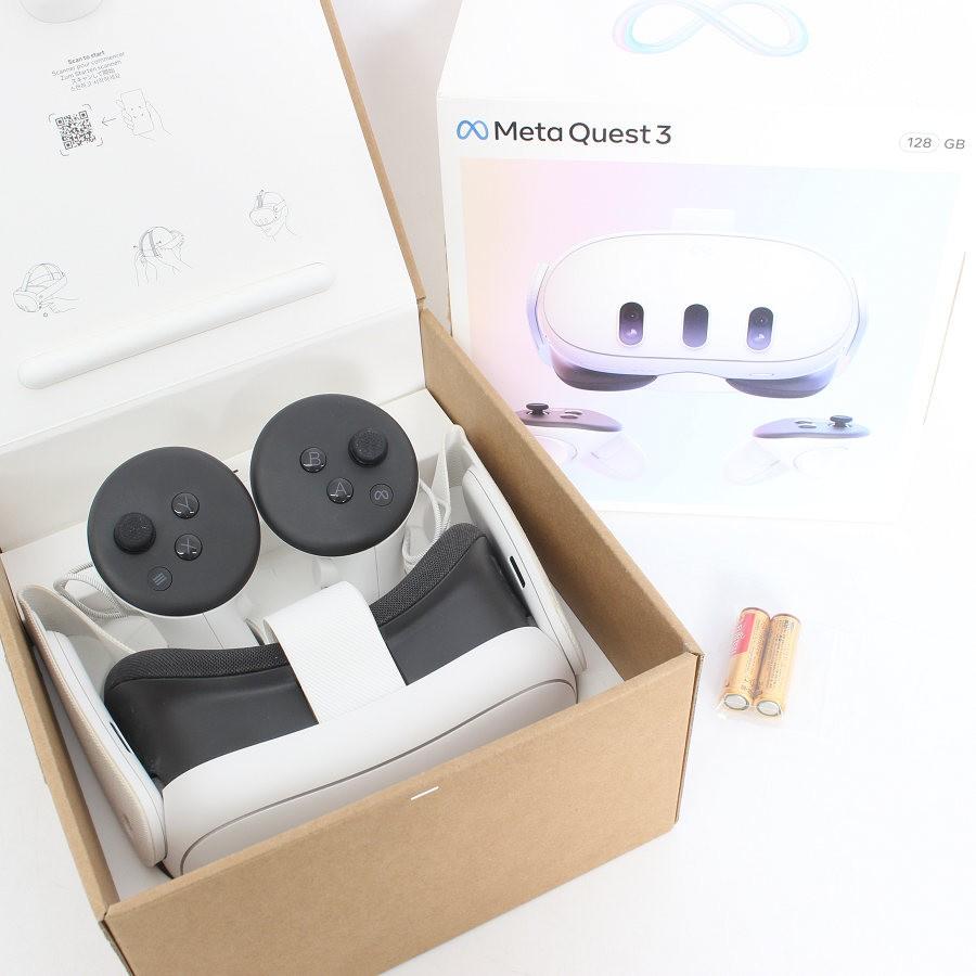 ボーナスストア+5％【美品】Meta Quest 3 128GB VR ヘッド