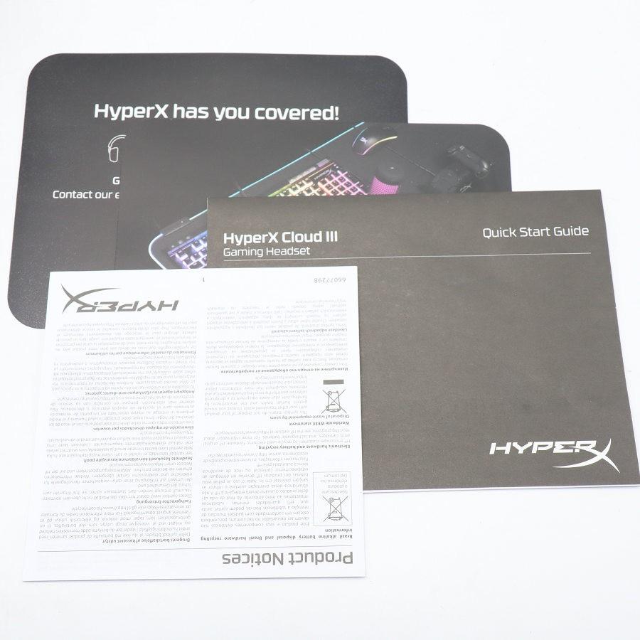 【ボーナスストア+5％】HyperX Cloud III 727A9AA Black-Red ゲーミングヘッドセット ハイパーエックス |  | 10