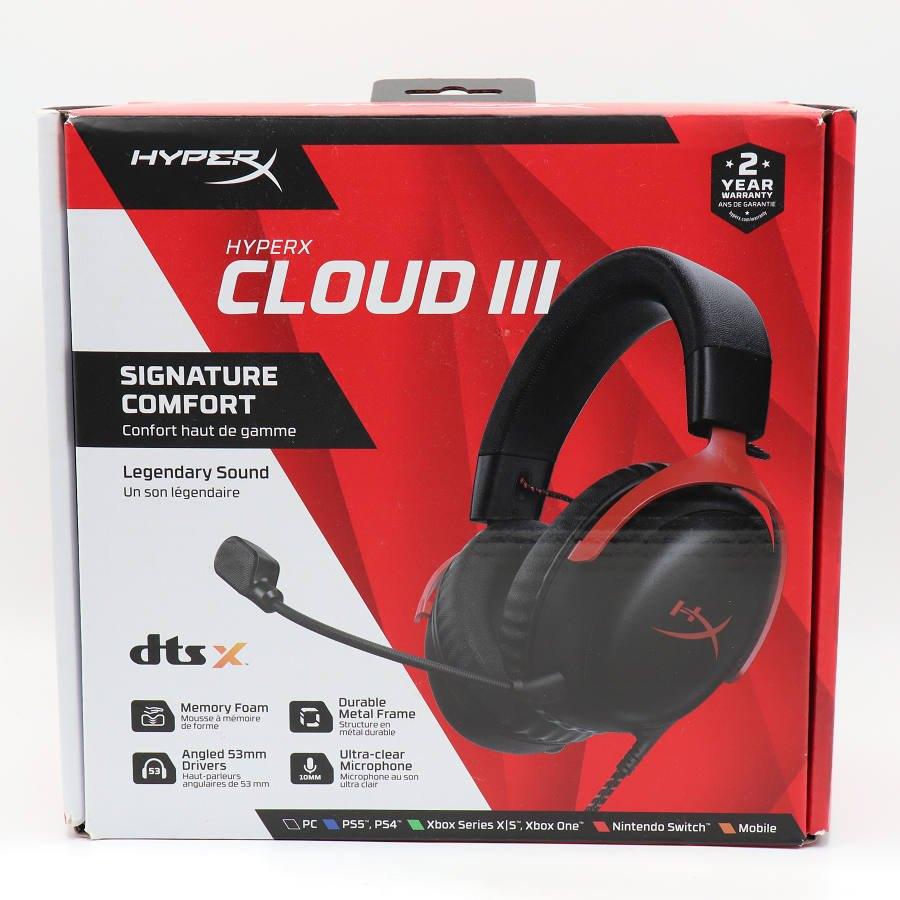 【ボーナスストア+5％】HyperX Cloud III 727A9AA Black-Red ゲーミングヘッドセット ハイパーエックス |  | 11