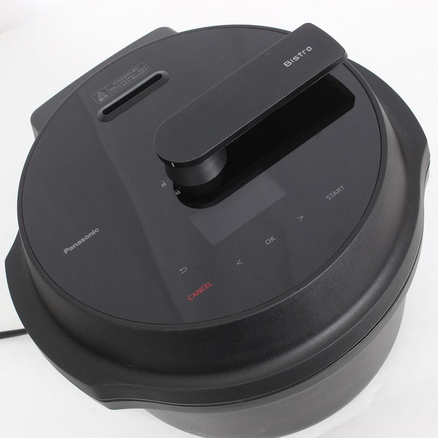 ボーナスストア+5％【美品】パナソニック ビストロ NF-AC1000-K ブラック 自動調理鍋 オートクッカー Panasonic Bistro 本体 |  | 02