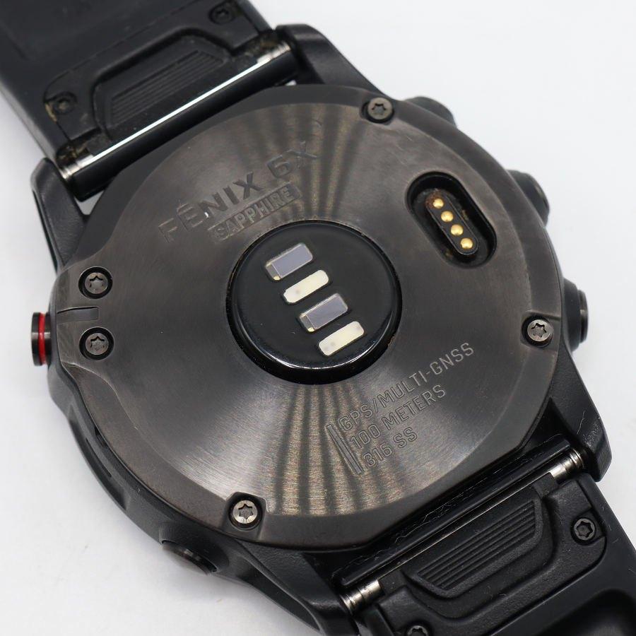 【ボーナスストア+5％】GARMIN fenix 6X Sapphire Black DLC 010-02157-43 スマートウォッチ ガーミン フェニックス 本体 |  | 04