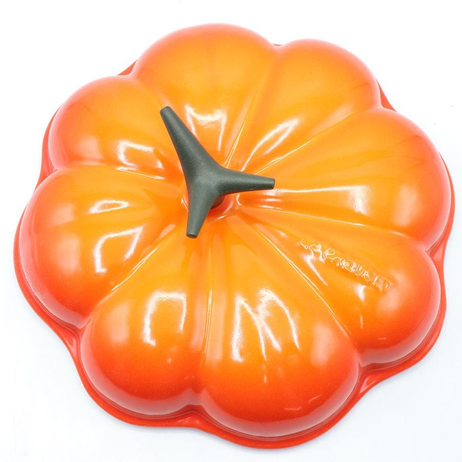 ボーナスストア+5％【新品】ル・クルーゼ ココット パンプキン 22cm ホーロー 両手鍋 |  | 05