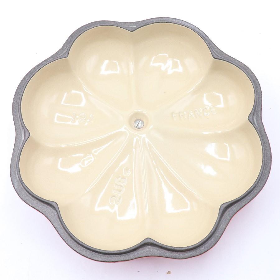 ボーナスストア+5％【新品】ル・クルーゼ ココット パンプキン 22cm ホーロー 両手鍋 |  | 06