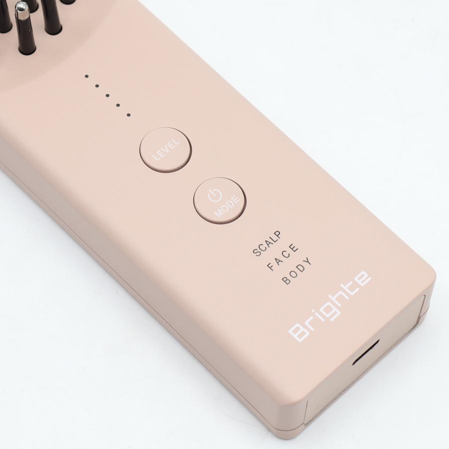 ボーナスストア+5％【美品】Brighte ELEKI BRUSH+ BRT-FSB180PK ピンク 美顔器 EMS フェイスケア ブライト エレキブラシ 本体 |  | 03