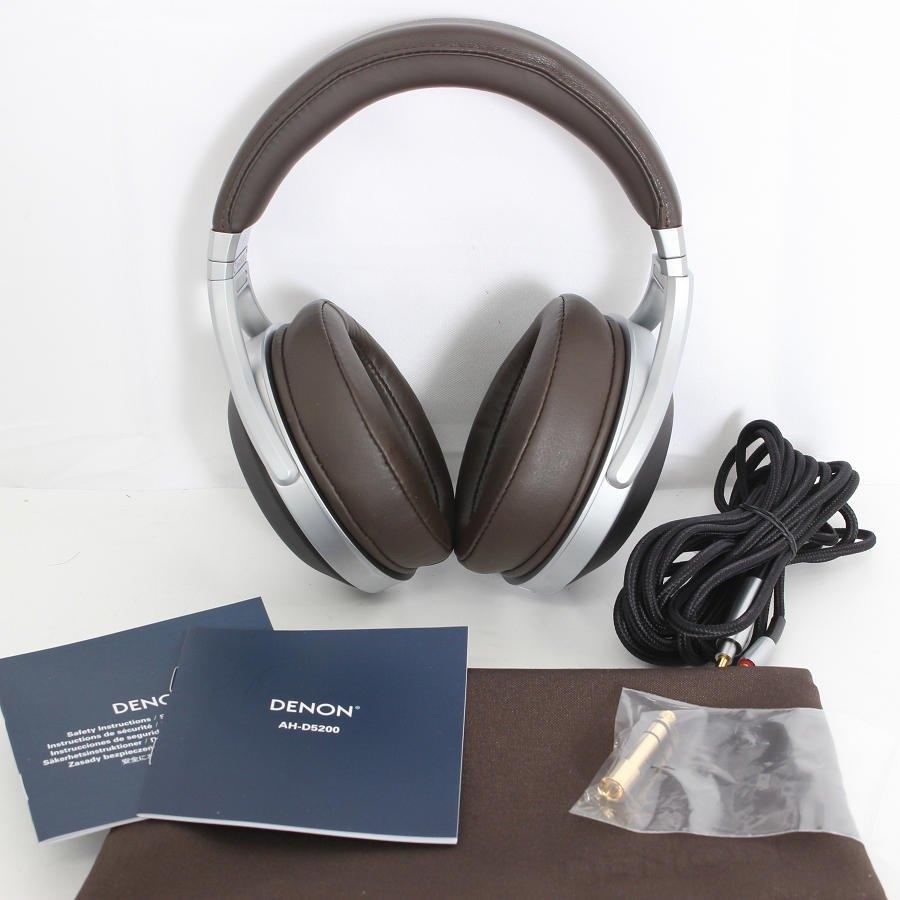 【ボーナスストア+5％】DENON AH-D5200 オーバーイヤー ヘッドホン 密閉ダイナミック型 デノン 本体 | 