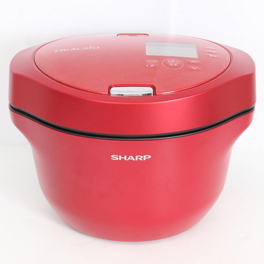 【ボーナスストア+5％】シャープ ヘルシオ ホットクック KN-HW24G-R レッド系 2.4L 水なし自動調理鍋 HEALSIO 電気圧力鍋 本体 |  | 01