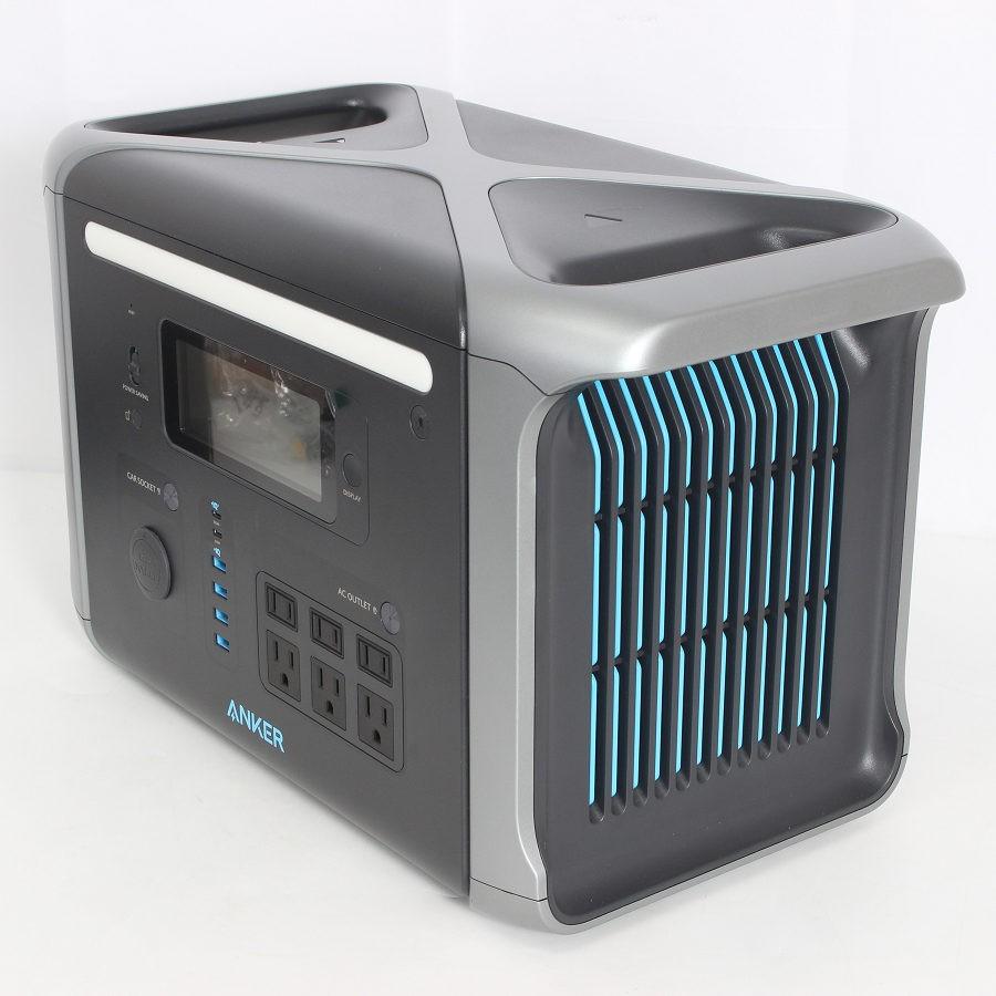 ボーナスストア+5％【美品】Anker 757 Portable Power Station PowerHouse 1229Wh A1770513 ブラック ポータブル電源 アンカー パワーステーションの画像