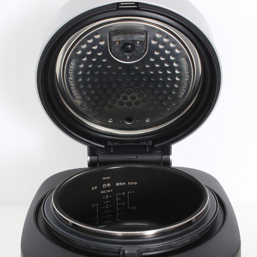 ボーナスストア+5％【美品】BALMUDA The Gohan K08A-BK ブラック 3合炊き 電気炊飯器 バルミューダ ザ ゴハン 本体 |  | 12