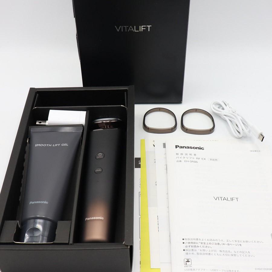 ボーナスストア+5％【美品】パナソニック バイタリフト RF EX EH-SR86-T ブラウン リフトケア美顔器 VITALIFT Panasonic 本体 | 