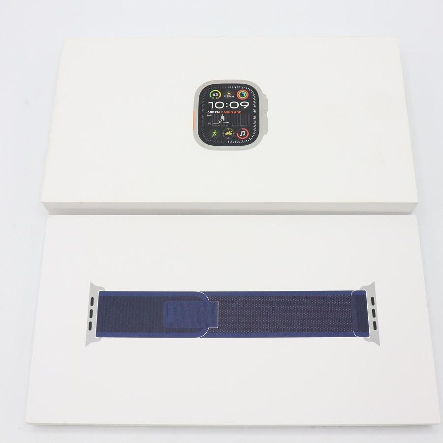 ボーナスストア+5％【美品】Apple Watch Ultra2 GPS+Cellular 49mm MX4L3J/A チタニウムケース/ナチュラル・ブルートレイルループ M/L アップルウォッチ 本体 |  | 11