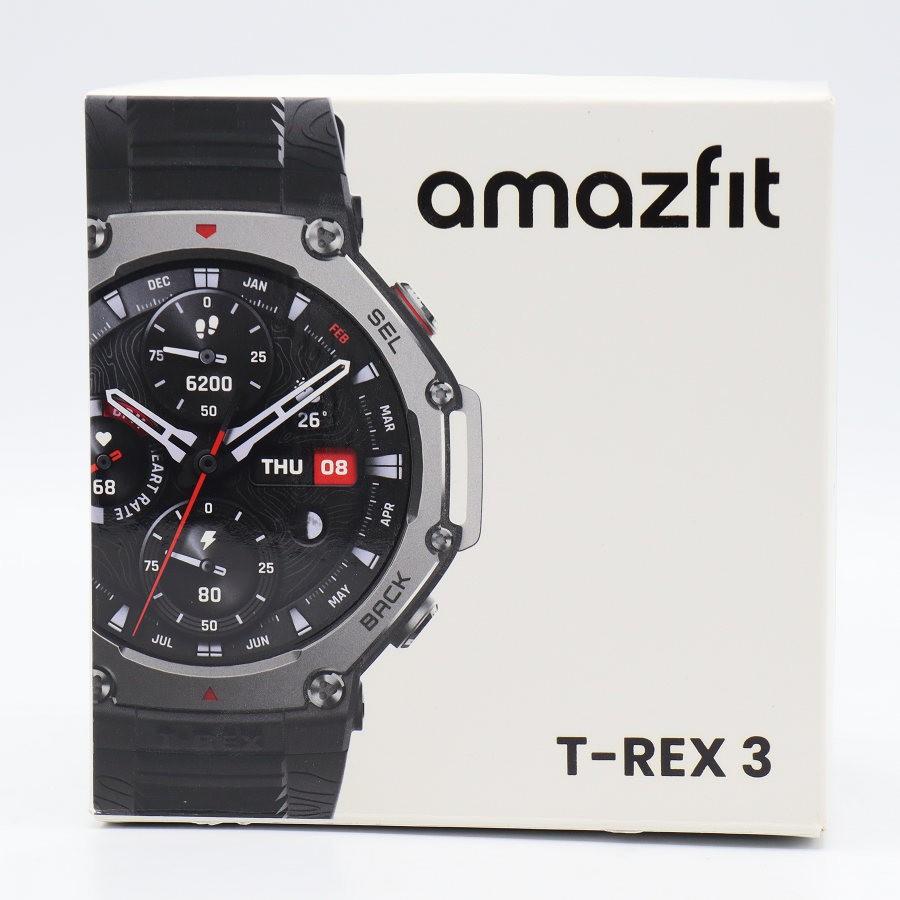 ボーナスストア+5％【美品】Amazfit T-Rex 3 48mm SP170069-C218
