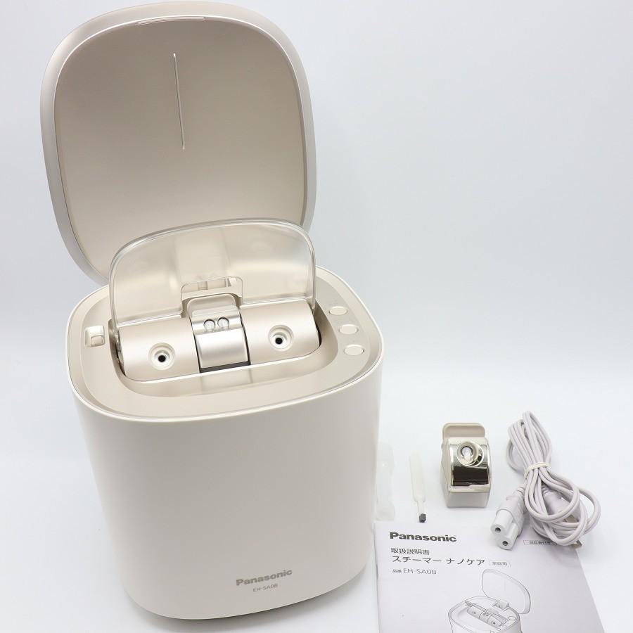 ボーナスストア+5％【美品】パナソニック スチーマー ナノケア EH-SA0B-N W温冷エステタイプ 化粧水ミスト搭載 美顔器 Panasonic 本体 | 