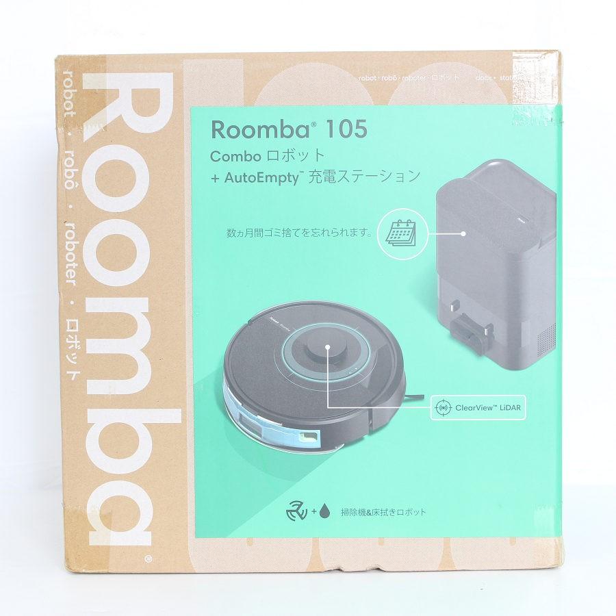 新品・未使用・未開封】IROBOT ルンバ 105 コンボ ロボット ブラック