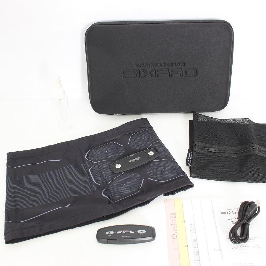 ボーナスストア+5％【美品】MTG SIXPAD Powersuit Lite Abs SE-AT00B-M 