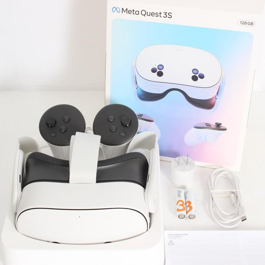 ボーナスストア+5％【美品】Meta Quest 3S 128GB VR ヘッドマウント 