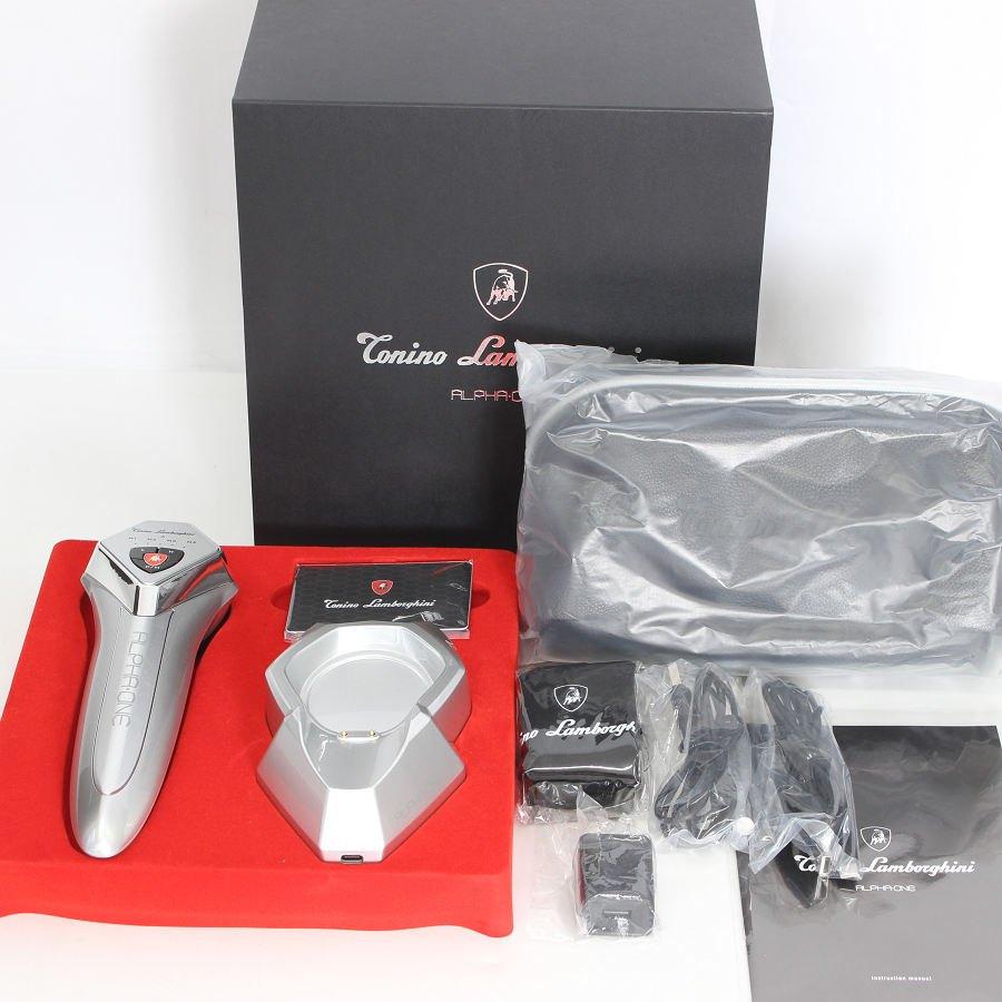 ボーナスストア+5％【新品】リズム×トニーノ・ランボルギーニ ALPHA?ONE 美顔器 EMS Tonino Lamborghini アルファワン 本体 | 