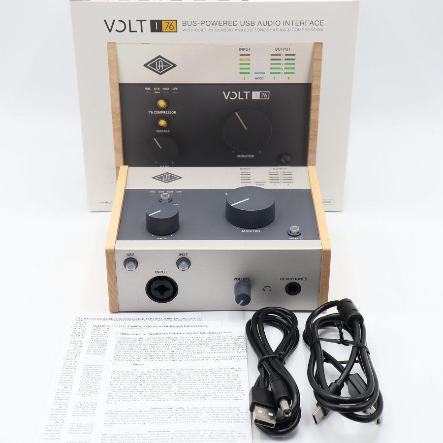 ボーナスストア+5％【美品】Universal Audio VOLT 176 USBオーディオインターフェース スマートフォン対応 ユニバーサルオーディオ 本体 | 