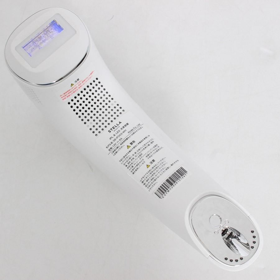 ボーナスストア+5％【美品】STELLA BEAUTE SB-IFD03-WH IPL\u0026LED光美容器 サントリーニホワイト 脱毛 美肌ケア ステラボーテ 本体の画像