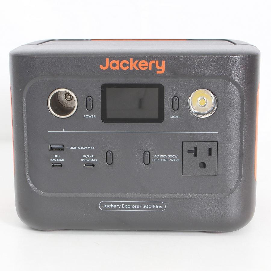 ボーナスストア+5％【美品】Jackery 300 Plus JE-300B ポータブル電源 