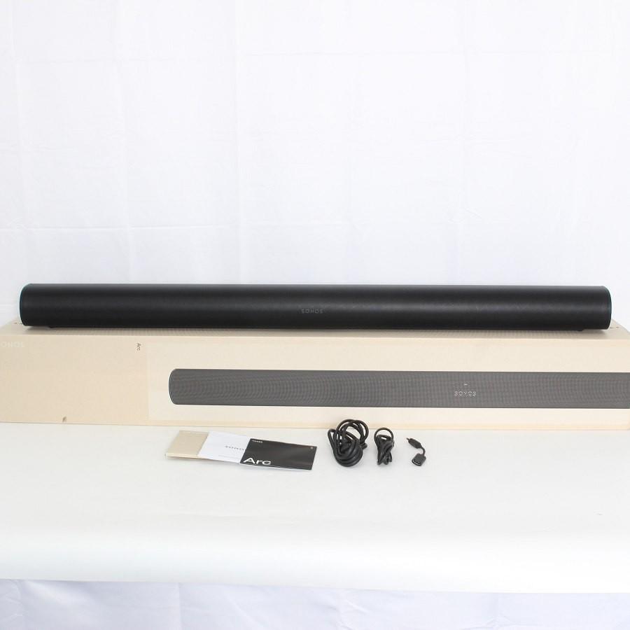 ボーナスストア+5％【美品】Sonos Arc ARCG1JP1BLK Dolby Atmos対応 AirPlay2対応 アレクサ搭載 ブラック ホームシアター ソノス アーク 本体 | 