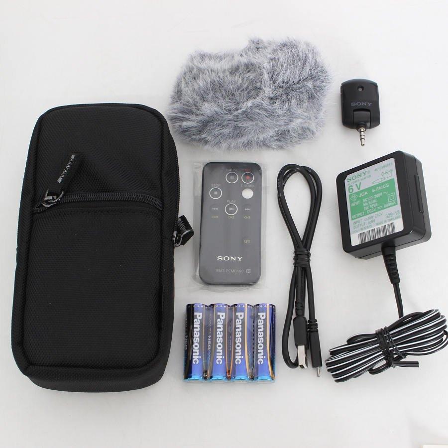 ボーナスストア+5％【美品】SONY PCM-D100 32GB リニアPCMレコーダー