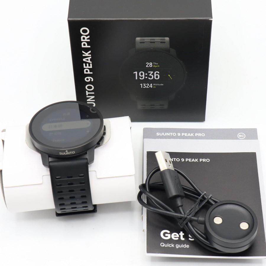 ボーナスストア+5％【美品】SUUNTO 9 PEAK PRO ALL BLACK