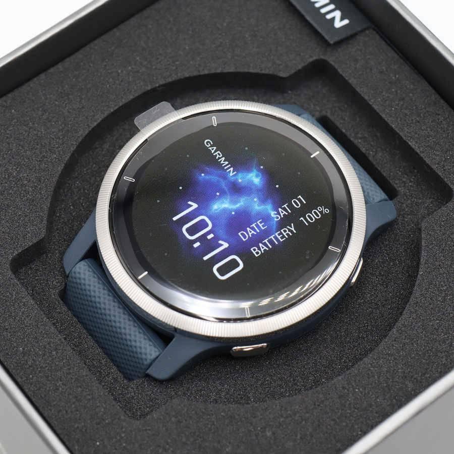 ボーナスストア+5％【新品】GARMIN VENU 2 Granite Blue/Silver 010 
