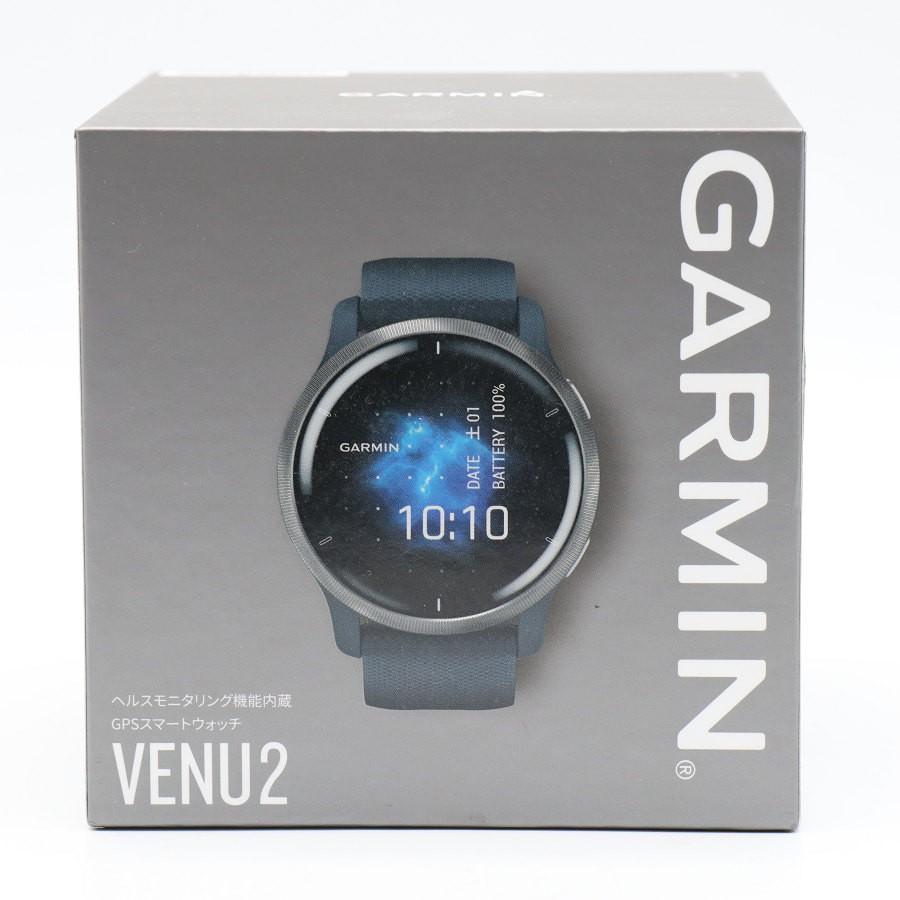 ボーナスストア+5％【新品】GARMIN VENU 2 Granite Blue/Silver 010 