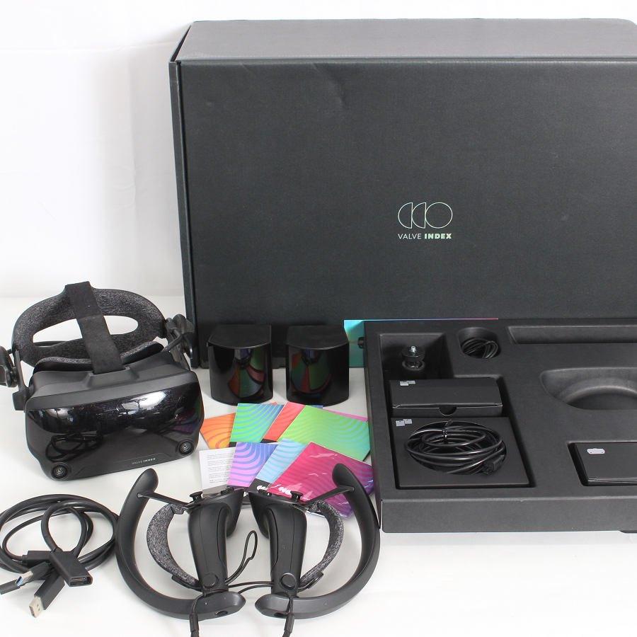 【ボーナスストア+5％】VALVE INDEX VRキット V003683-20 フルセット ヘッドマウントディスプレイ バルブ インデックス 本体 | 