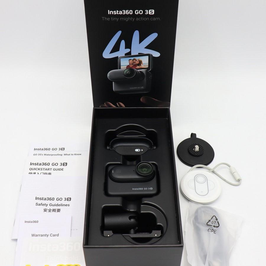 【美品】Insta360 GO 3S 128GB CINSAATA GO3S13 ブラック アクションカメラ インスタ ゴー 本体 ボーナスストア+5％【美品】Insta360 GO 3S 128GB CINSAATA GO3S13