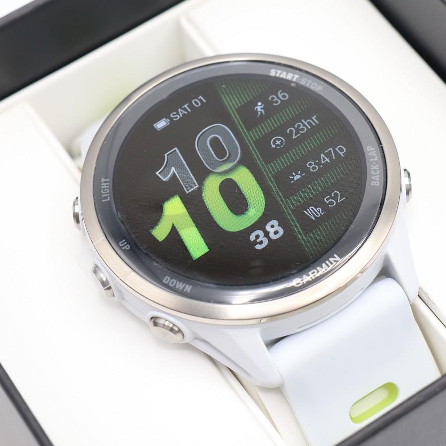 ボーナスストア+5％【新品】GARMIN Forerunner 970 010-02969-51 White/Amp Yellow スマートウォッチ ガーミン フォアランナー 本体の画像