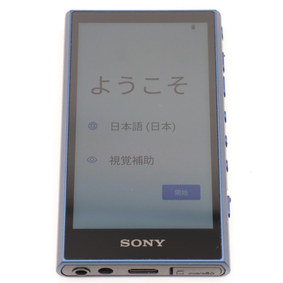 ボーナスストア+5％【美品】SONY WALKMAN NW-A306-L 32GB ブルー A300