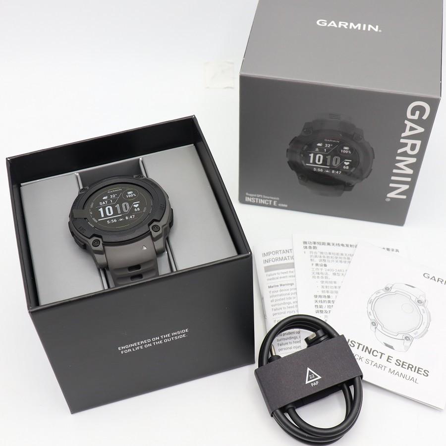 ボーナスストア+5％【新品】GARMIN Instinct E 40mm Black/Charcoal 010-02932-12 スマートウォッチ ガーミン インスティンクト 本体 | 
