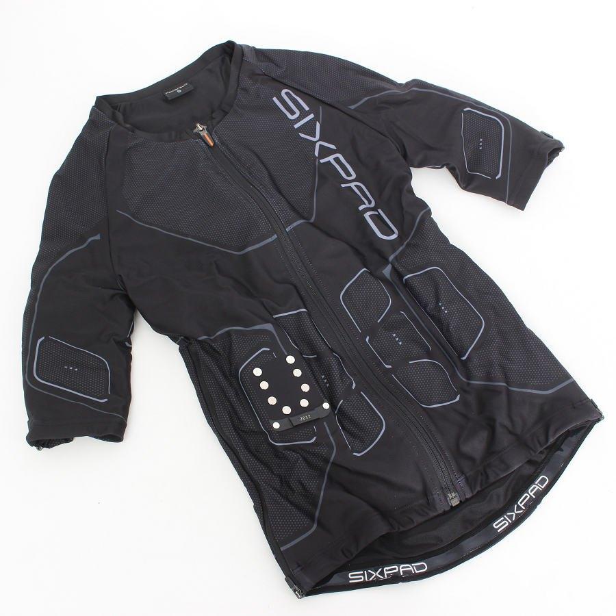 【美品】MTG SIXPAD Powersuit  GYM トップ SE-AM00A メンズ Sサイズ リモコン付き シックスパッド ホームジム パワースーツ 本体 ボーナスストア+5％【新品/訳あり】MTG SIXPAD Powersuit HOME GYM