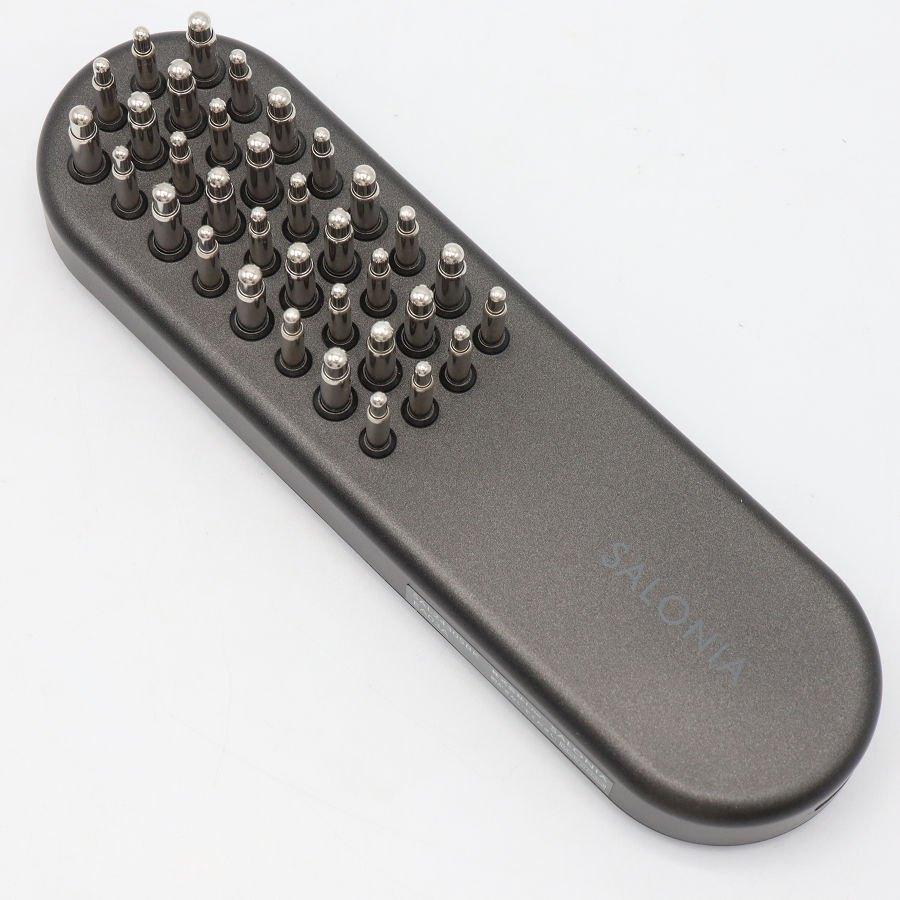 ボーナスストア+5％【美品】SALONIA SAL24305BK EMSリフトブラシ 3D 