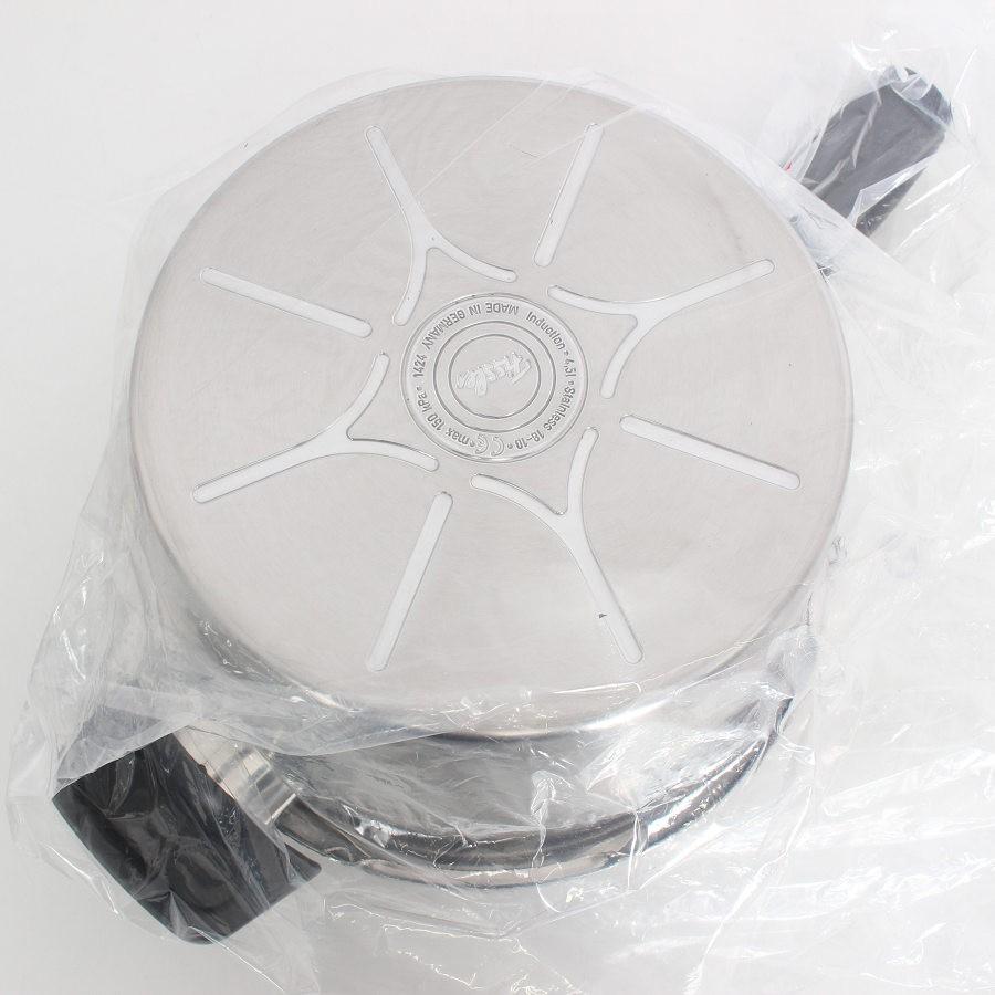 ボーナスストア+5％【新品】Fissler ビタビットプレミアム 4.5L シルバー 622-412-04-070 圧力鍋 ガス火 IH対応 フィスラー 本体 |  | 02