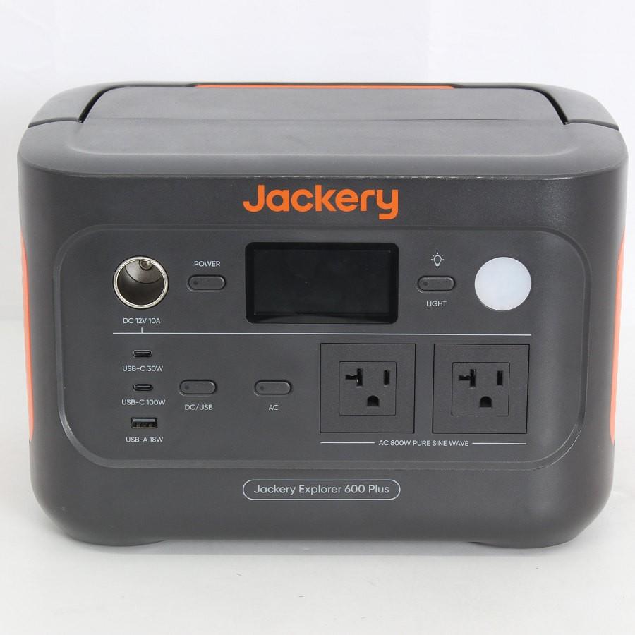 ボーナスストア+5％【美品】Jackery 600 Plus JE-600C ポータブル電源 632Wh 蓄電池 非常用電源 ジャクリ 本体 |  | 01