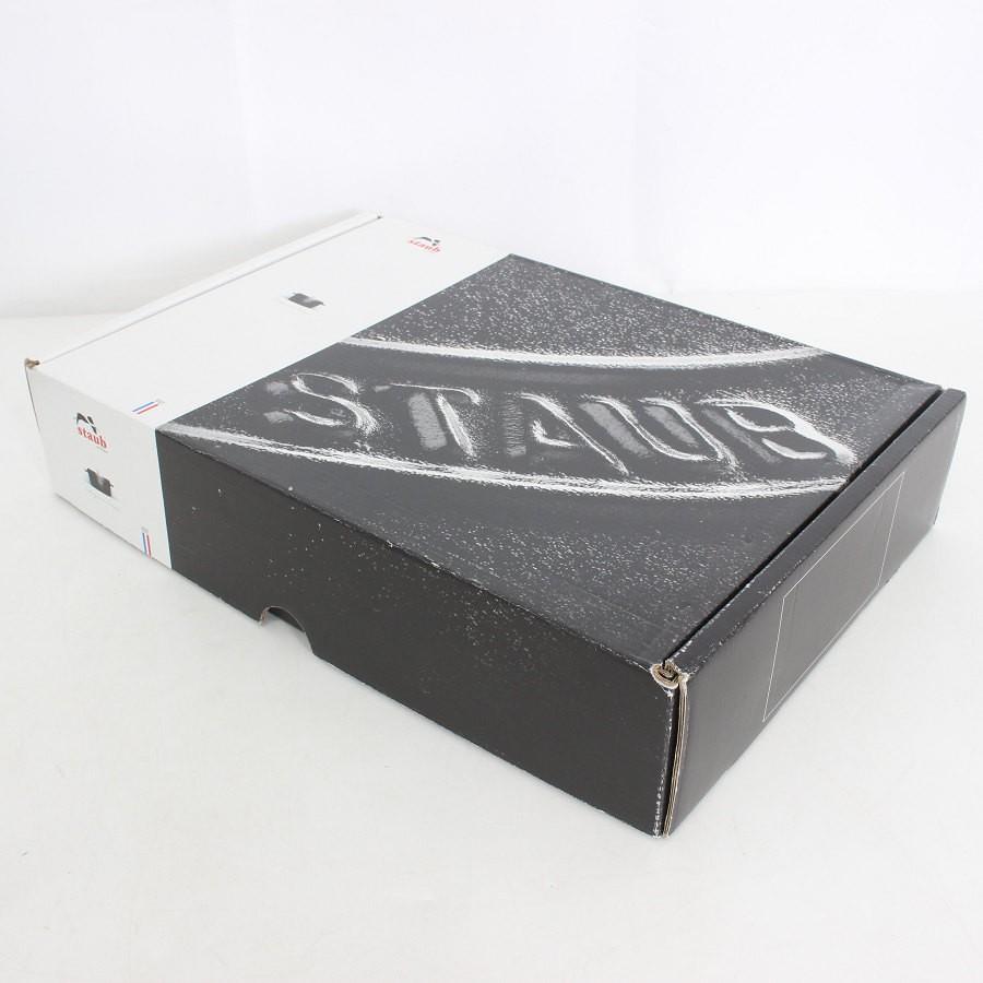 ボーナスストア+5％【新品】 ストウブ オーバルスタッカブルディッシュ 28cm マットブラック ホーロー 両手鍋 Staub 本体 |  | 06