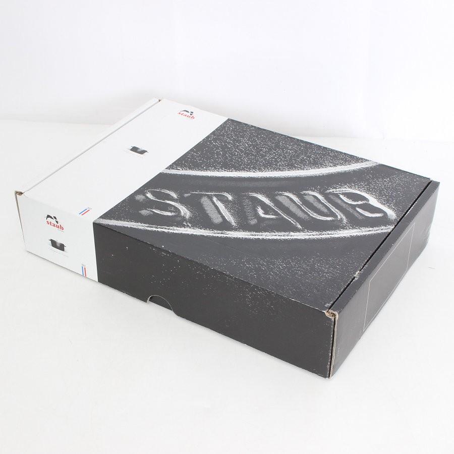 ボーナスストア+5％【新品】 ストウブ オーバルスタッカブルディッシュ 28cm マットブラック ホーロー 両手鍋 Staub 本体 |  | 06