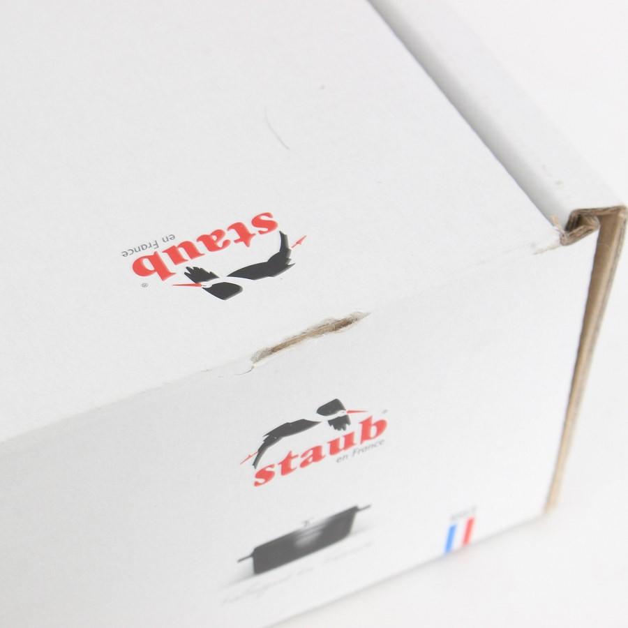 ボーナスストア+5％【新品】 ストウブ オーバルスタッカブルディッシュ 28cm マットブラック ホーロー 両手鍋 Staub 本体 |  | 07