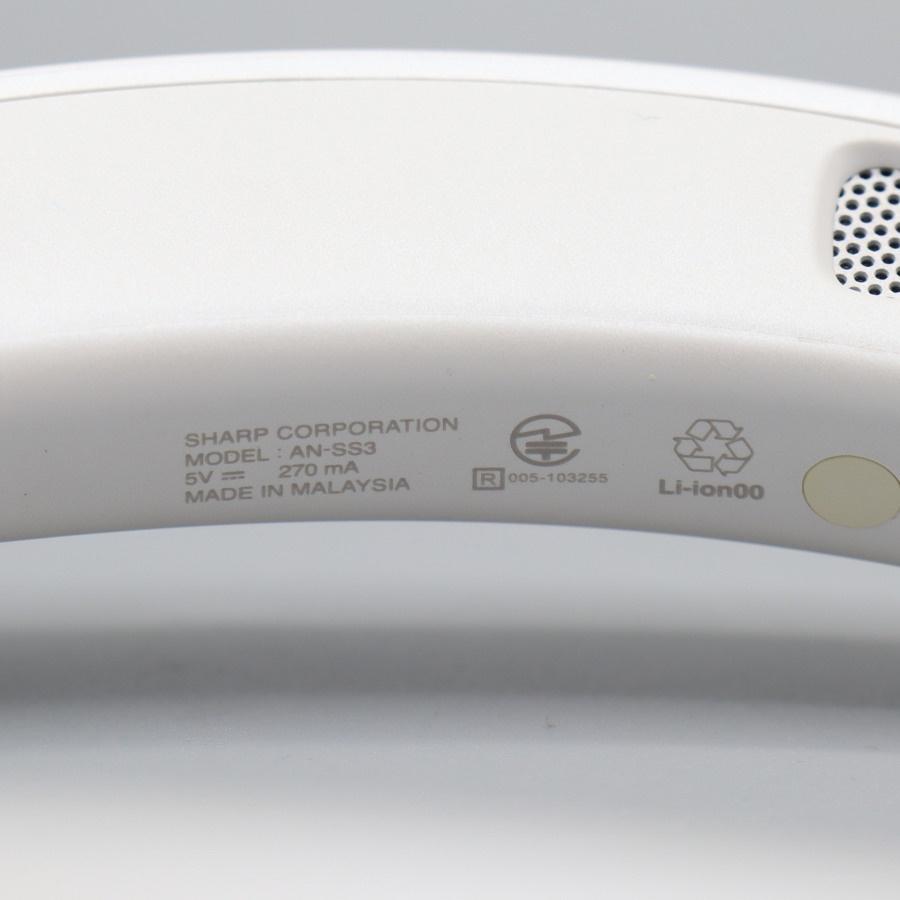 ボーナスストア+5％【美品】シャープ AQUOSサウンドパートナー AN-SS3-W ホワイト ウェアラブルネックスピーカー Bluetooth対応 SHARP アクオス 本体 |  | 05