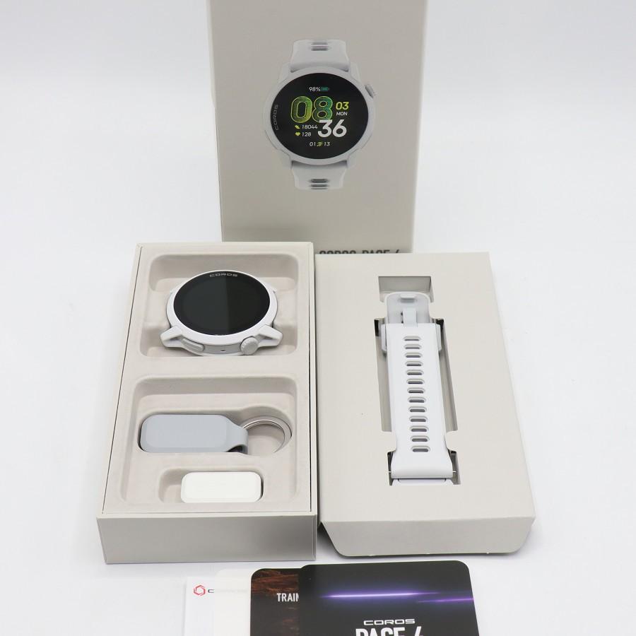 ボーナスストア+5％【美品】COROS PACE 4 ホワイト ランニングウォッチ