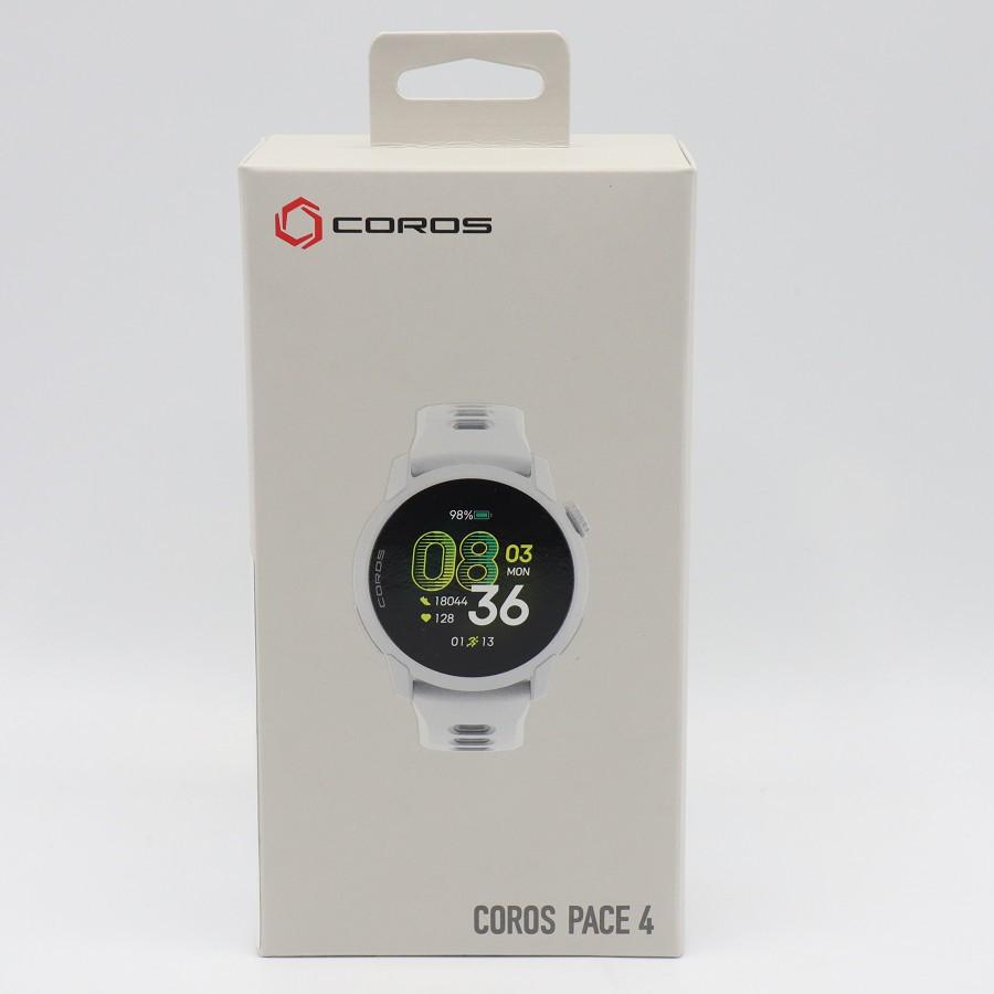 ボーナスストア+5％【美品】COROS PACE 4 ホワイト ランニングウォッチ