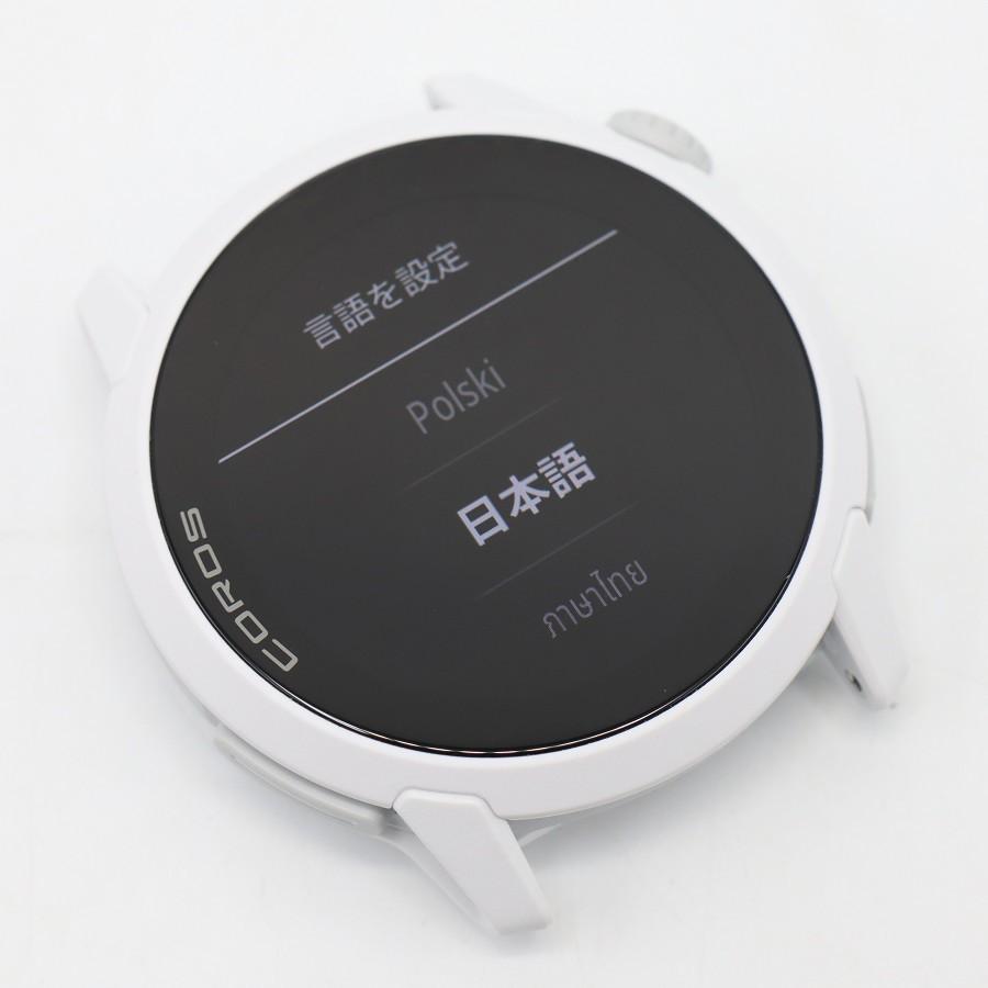 ボーナスストア+5％【美品】COROS PACE 4 ホワイト ランニングウォッチ