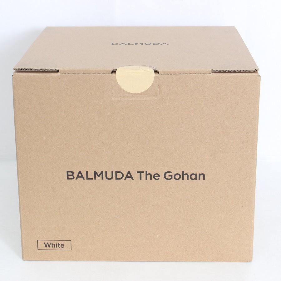 ボーナスストア+5％【新品未開封】BALMUDA The Gohan K08A-WH ホワイト 3合炊き バルミューダ ザ ゴハン 本体 | 