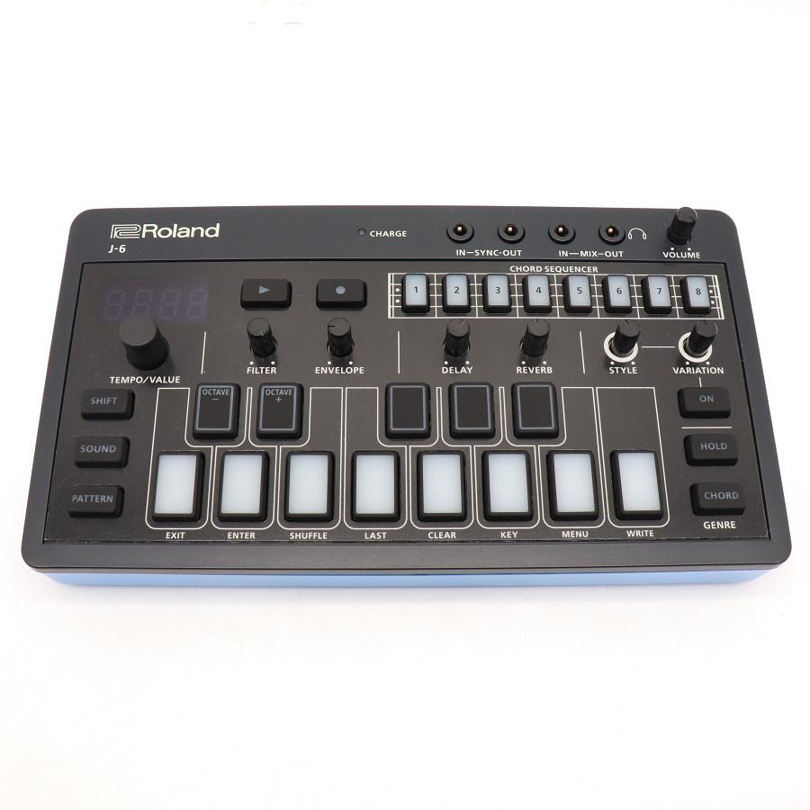 ボーナスストア+5％【美品】Roland AIRA Compact J-6 コードシンセサイザー ブルー ローランド 本体 |  | 01