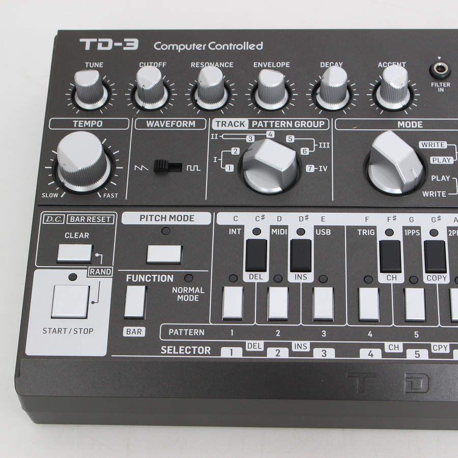 ボーナスストア+5％【美品】BEHRINGER TD-3-BK ブラック アナログベースラインシンセサイザー ベリンガー 本体 |  | 02