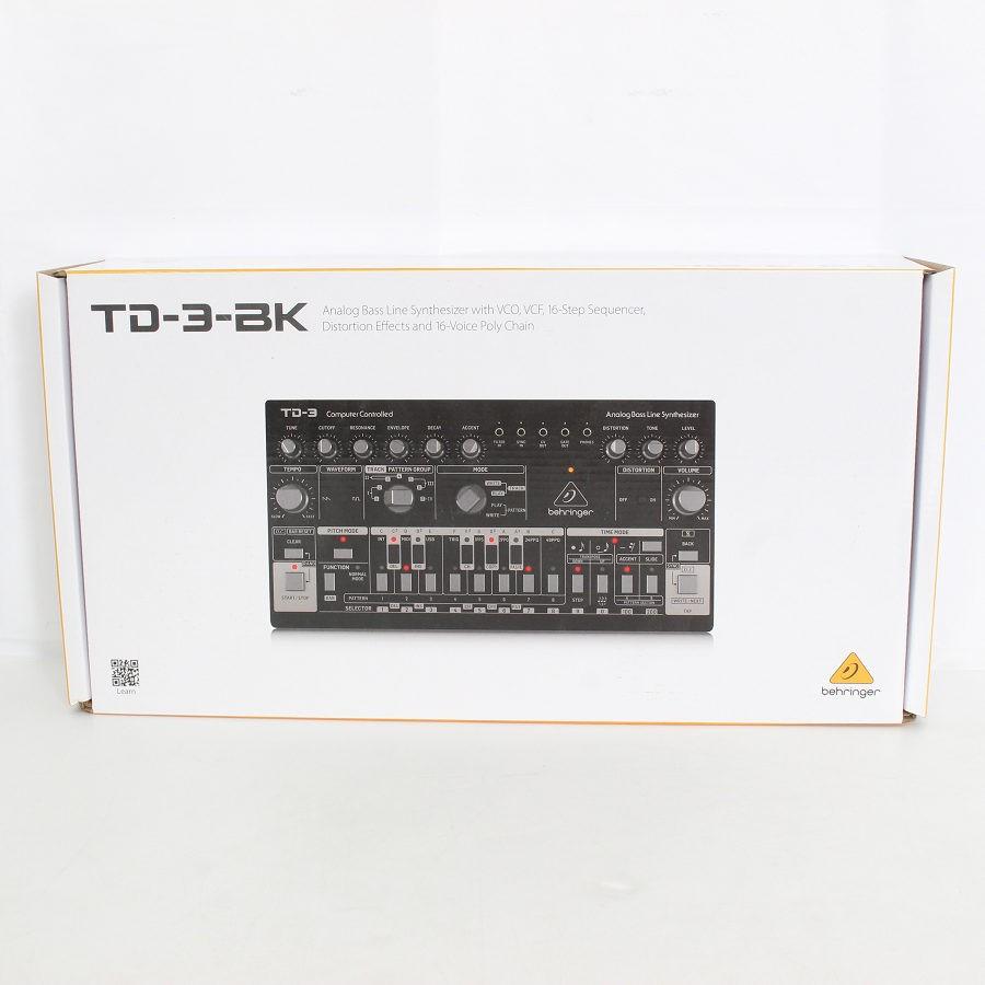 ボーナスストア+5％【美品】BEHRINGER TD-3-BK ブラック アナログベースラインシンセサイザー ベリンガー 本体 |  | 09