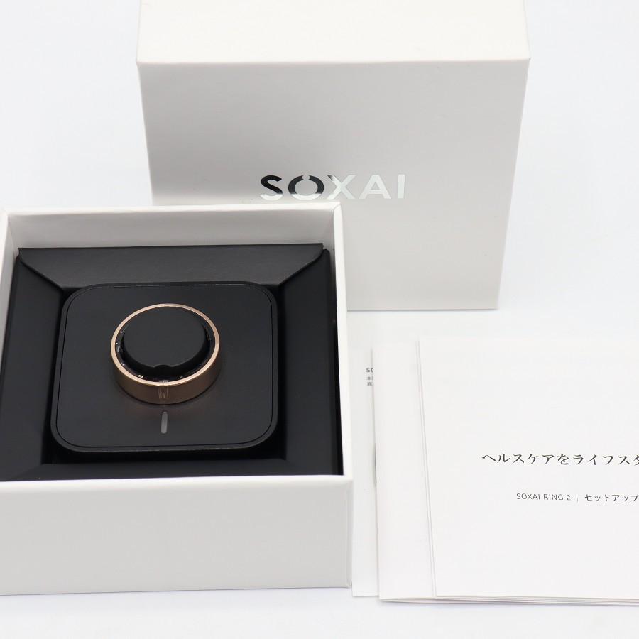 ボーナスストア+5％【美品】SOXAI RING 2 ピンクゴールド 18号